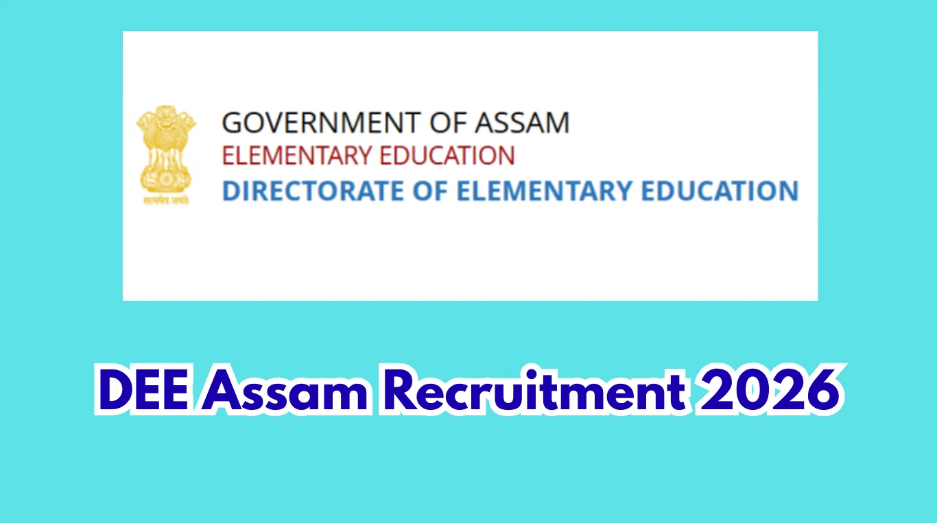 DEE Assam Recruitment 2026 - Legal Consultant Vacancy