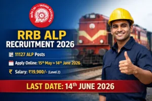 RRB ALP Recruitment 2026 – Apply Online for 11127 Posts